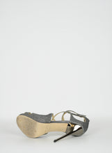 Load image into Gallery viewer, Jimmy Choo silver sandals with glitter - N. 40

