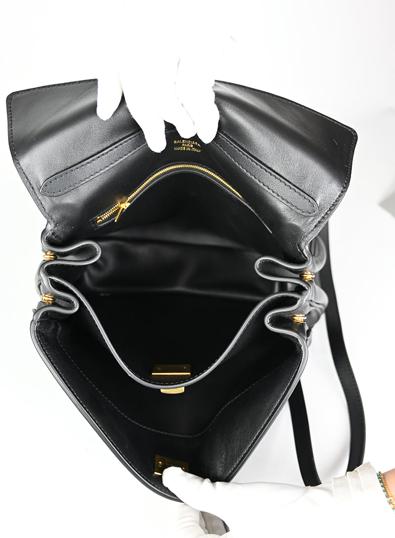 Balenciaga Borsa Tote Rodeo in pelle nera