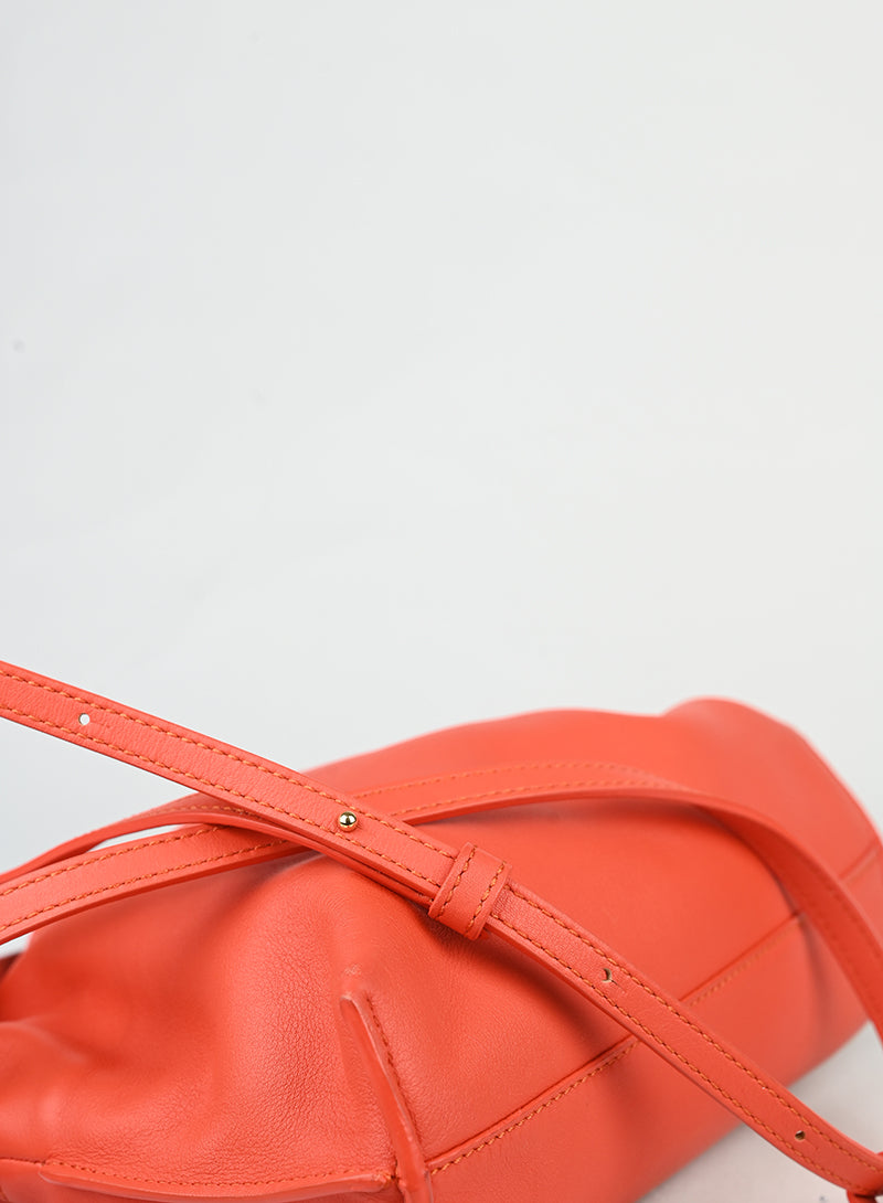 Loewe Borsa Flamenco in pelle corallo -  lesleyluxuryvintage