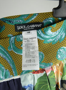 Dolce e Gabbana Gonna lunga multicolor - Tg. 44
