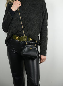 Dolce e Gabbana Minibag in pelle nera