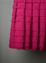 Load image into Gallery viewer, Dior Fuchsia knitted dress with ruffles - Size. 42
