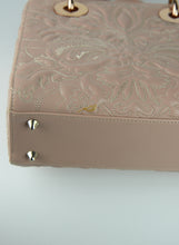 Load image into Gallery viewer, Dior Borsa Lady Dior small Ramage rosa cipria
