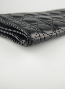 Dior Pochette Cannage in pelle nera