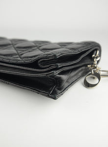 Dior Pochette Cannage in pelle nera