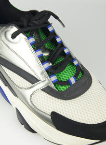 Dior Homme White and Green B22 Sneakers - No. 43 ½