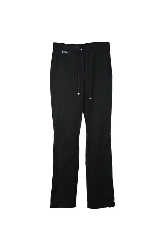 Fendi Pantalone da sci in tessuto tecnico nero - Tg. 40