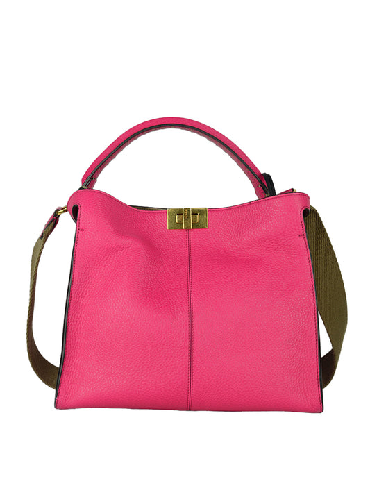 Fendi Selleria Borsa Peekaboo Isseu X-lite fucsia