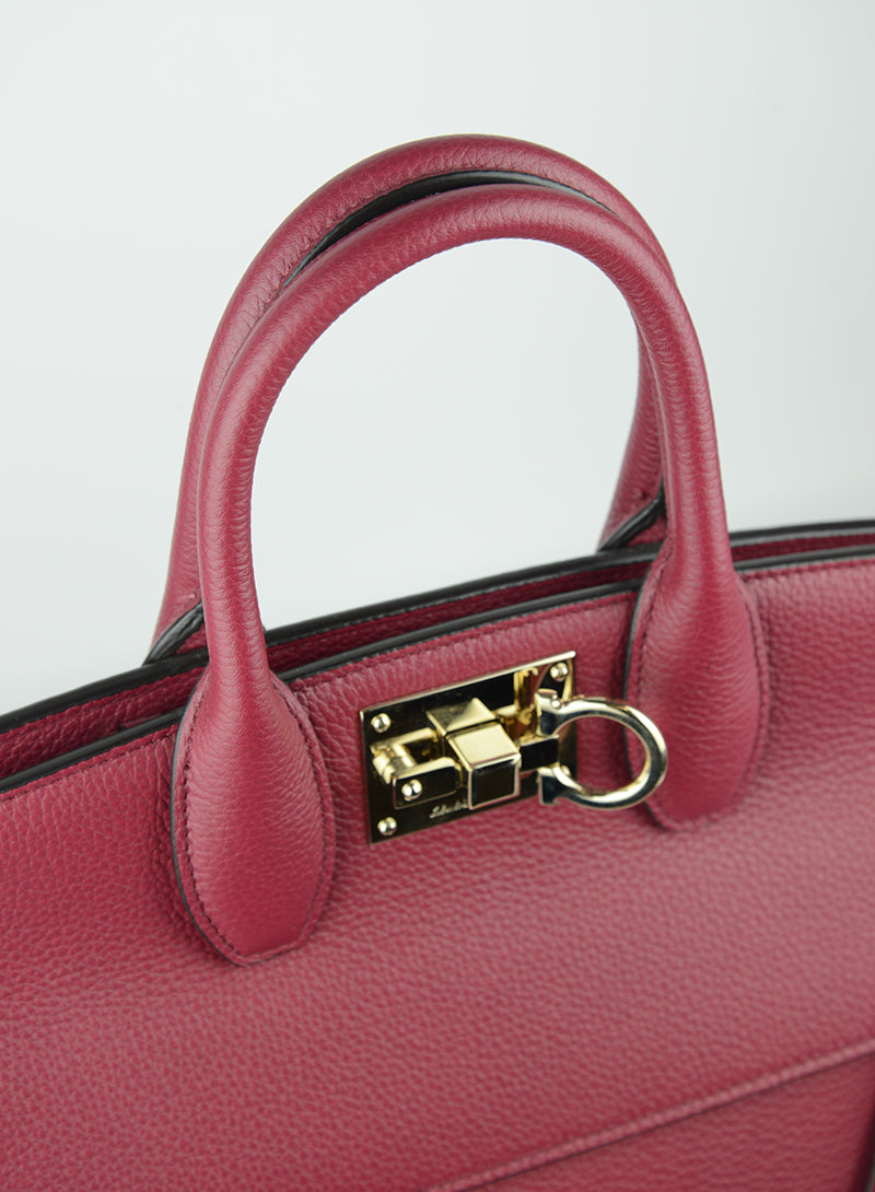 Ferragamo Borsa The Studio ciliegia