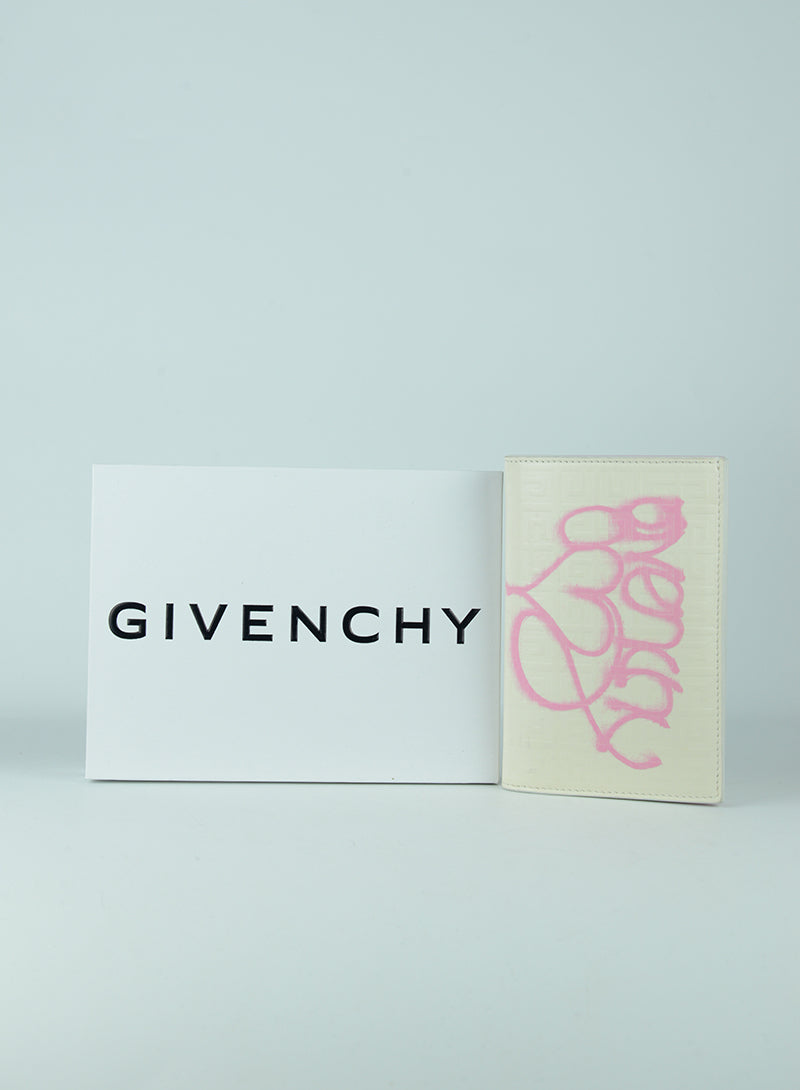 Givenchy Portafogli in pelle con graffiti