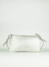 Load image into Gallery viewer, Givenchy Antigona clutch bag in silver leather
