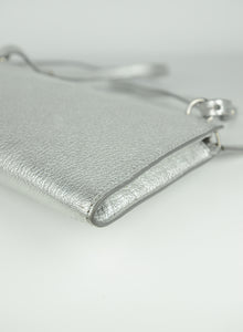 Givenchy Pochette Antigona in pelle argento