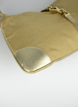 Load image into Gallery viewer, Gucci Jackie bag in gold fabric
