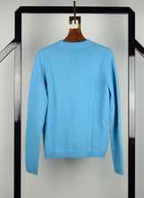 Carica l&#39;immagine nel visualizzatore di Gallery, Gucci Pull in lana azzurro con mailalino - Tg. S
