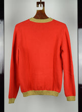 Load image into Gallery viewer, Gucci Pull in lana rosso con coniglio - Tg. S
