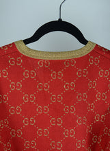 Carica l&#39;immagine nel visualizzatore di Gallery, Gucci Pull in lana rosso con GG oro - Tg. S
