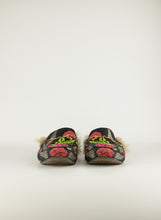Carica l&#39;immagine nel visualizzatore di Gallery, Gucci Slippers Princetown in tessuto con fiori - N. 40
