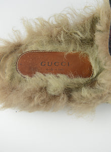 Gucci Slippers Princetown in tessuto con fiori - N. 40