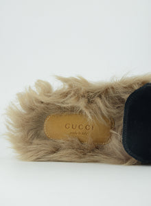 Gucci Princetown mules in black suede - N. 39