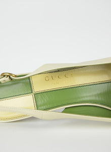 Gucci Slingback in pelle panna - N. 39