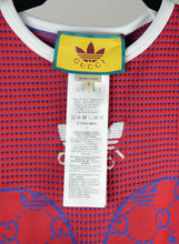 Carica l&#39;immagine nel visualizzatore di Gallery, Gucci Adidas T shirt in jersey rossa - Tg. S
