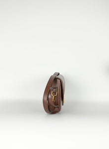 Hermès Borsina Lift 1981 in pelle marrone