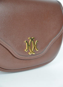 Hermès Borsina Lift 1981 in pelle marrone