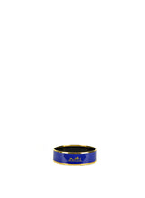 Load image into Gallery viewer, Hermès gold and blue bracelet
