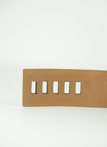 Hermes Collier de Chien black leather belt