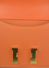 Load image into Gallery viewer, Hermès Borsa Costance 18 in pelle Mandarino
