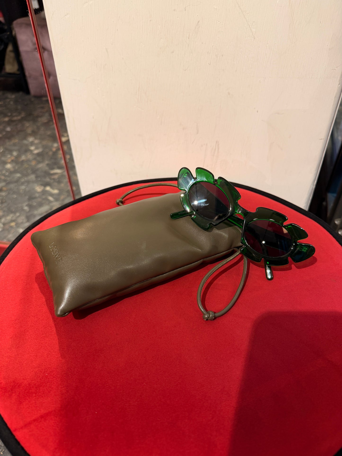 Loewe occhiali verdi