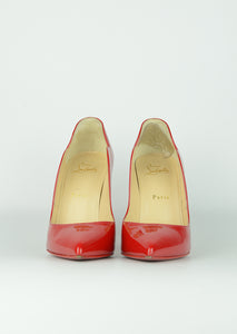 Louboutin Red patent pumps - N. 39
