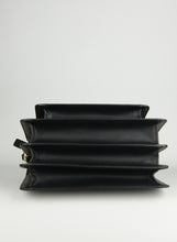 Load image into Gallery viewer, MARNI Trunk bag in matte black leather
