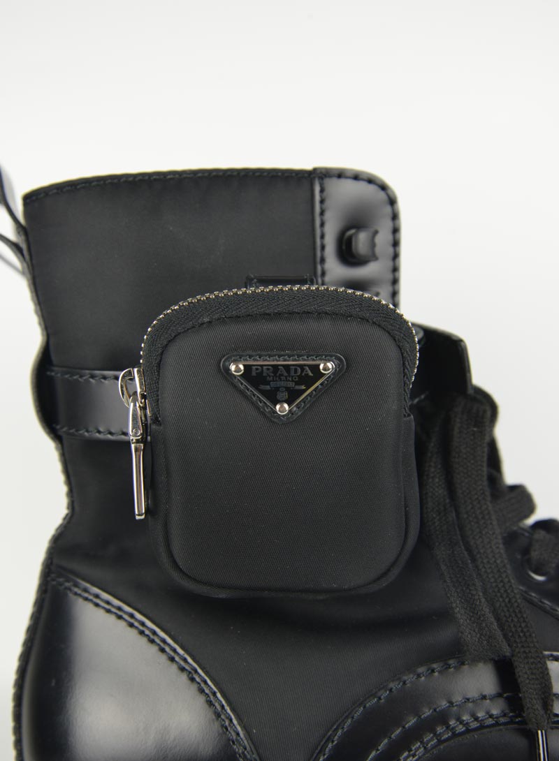 Prada Monolith men's black amphibians - N. 44