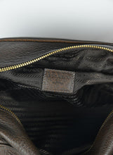 Load image into Gallery viewer, Prada Beauty Case in pelle marrone
