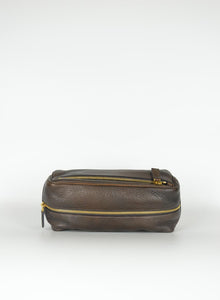 Prada Beauty Case in brown leather