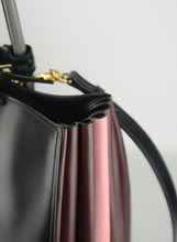 Load image into Gallery viewer, Prada Biblioteque bag in black leather
