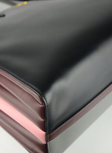 Prada Biblioteque bag in black leather