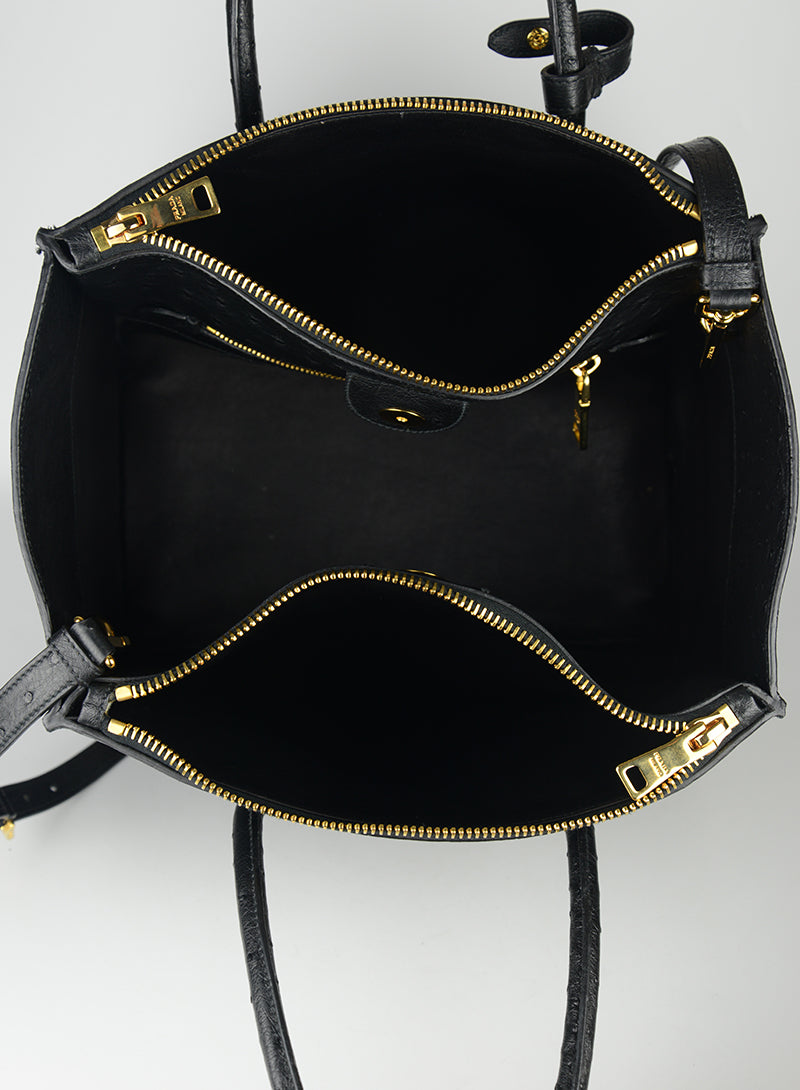 Prada Borsa in pelle di struzzo