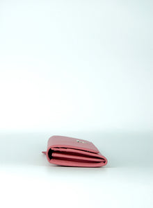 Prada Pink Saffiano wallet
