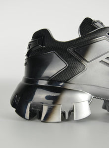 Prada Gradient black silver Chunky sneakers - N. 39