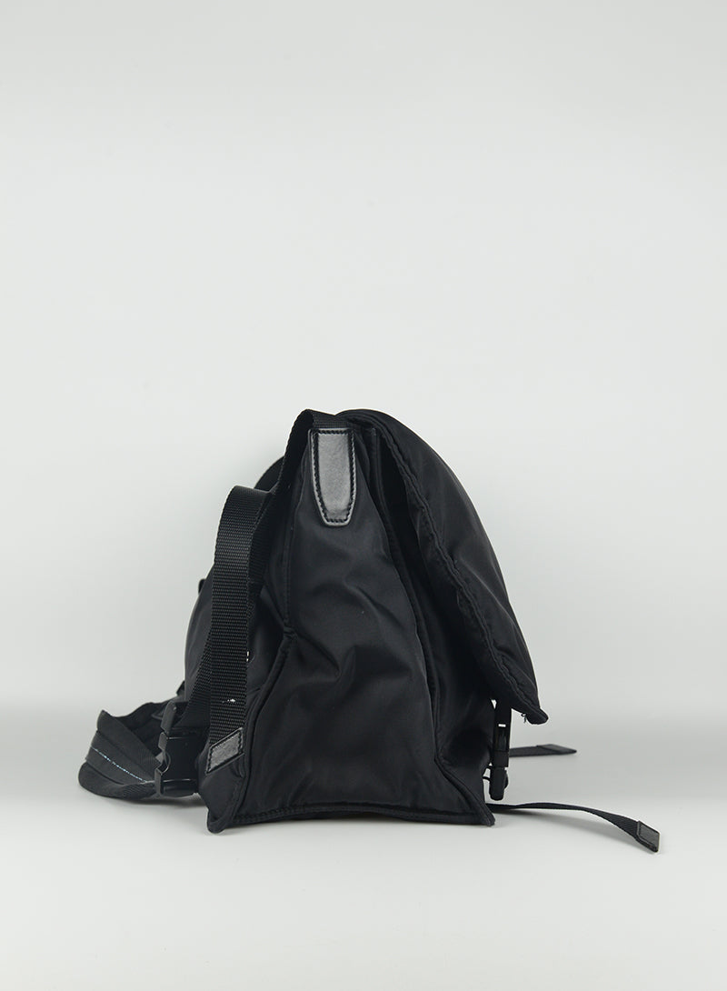 Prada Black nylon shoulder bag