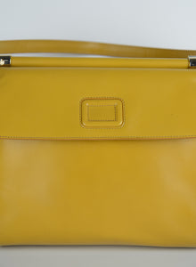 Roger Vivier Mustard leather shoulder bag