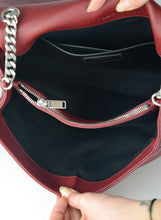 Load image into Gallery viewer, Saint Laurent Borsa a tracolla in pelle bordeaux
