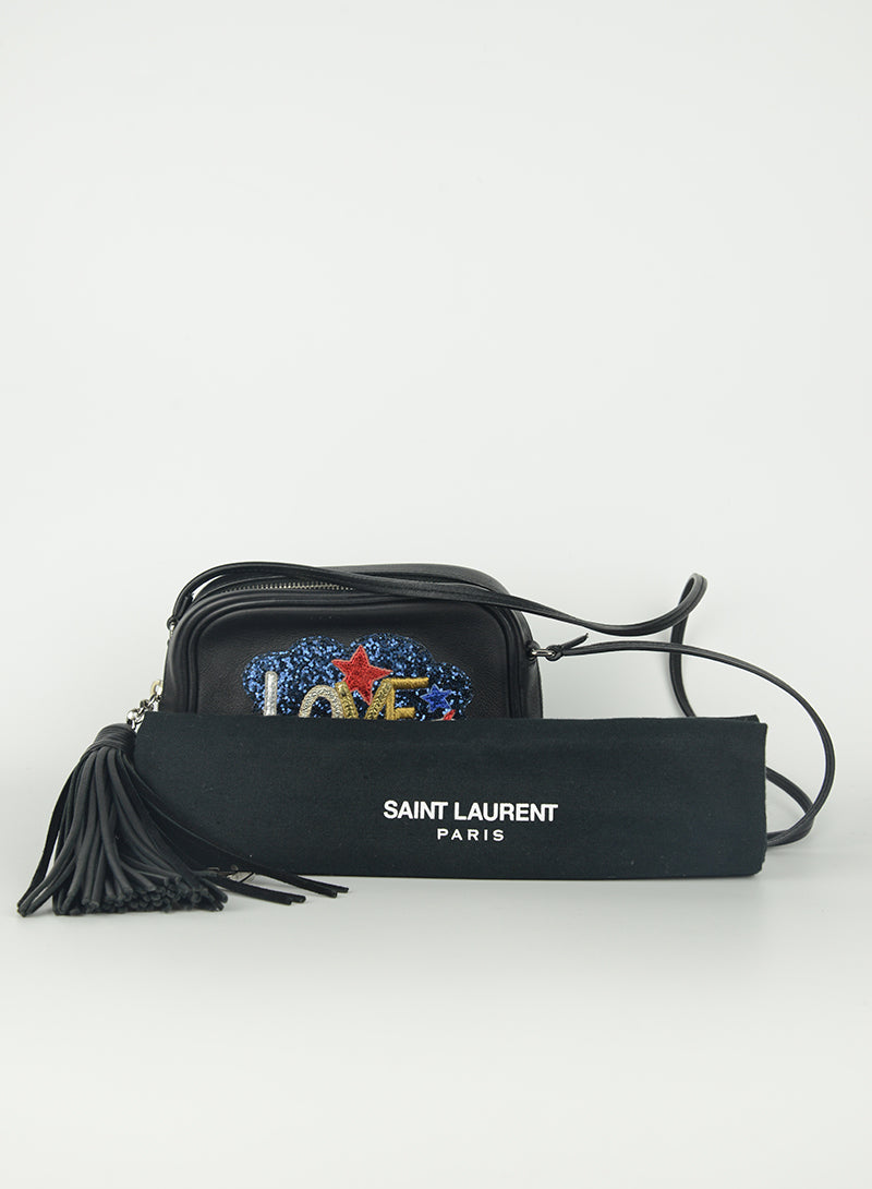 Saint laurent monogramme blogger leather shoulder bag sale