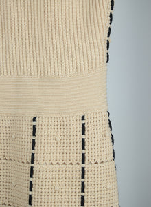 Red Valentino Beige knitted dress - Size. S