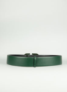 Valentino Green leather belt
