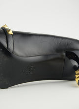 Load image into Gallery viewer, Velentino Rockstud pump in black leather - N. 40
