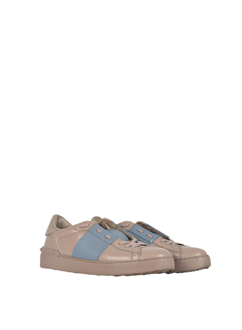 Valentino Dove gray leather sneakers - N. 39