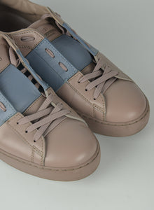 Valentino Dove gray leather sneakers - N. 39